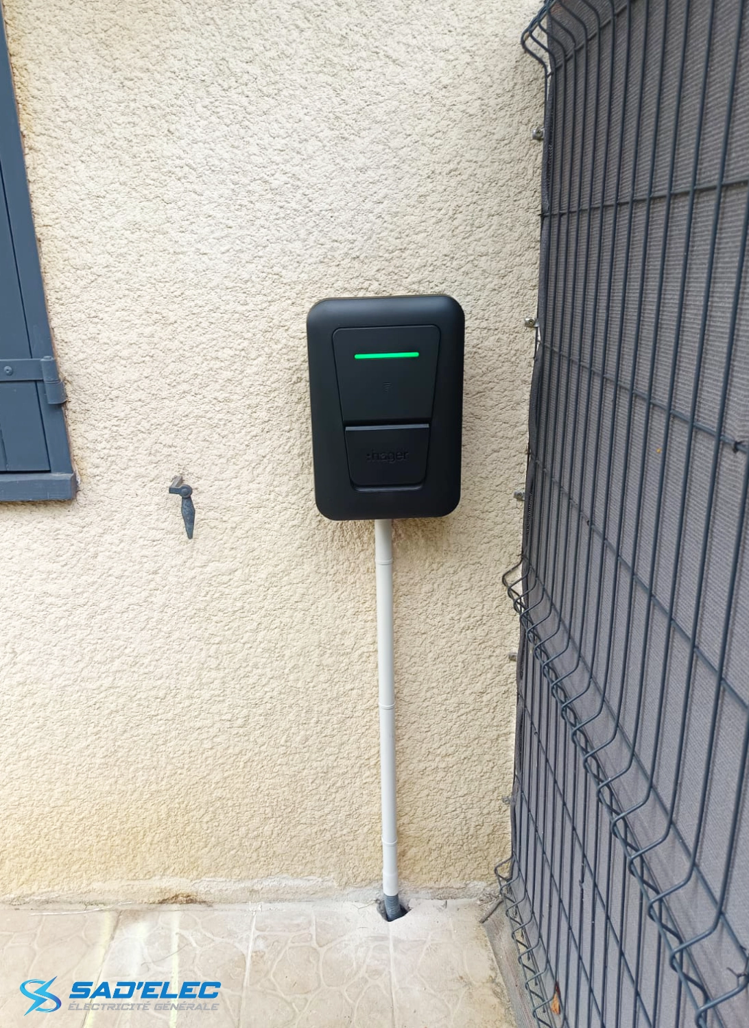 installation IRVE pour véhicule électrique à domicile